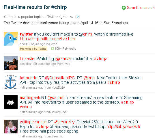 chirp twitter ad