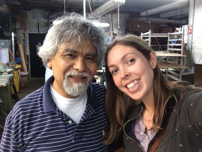 Roy Campos and Erica Swallow