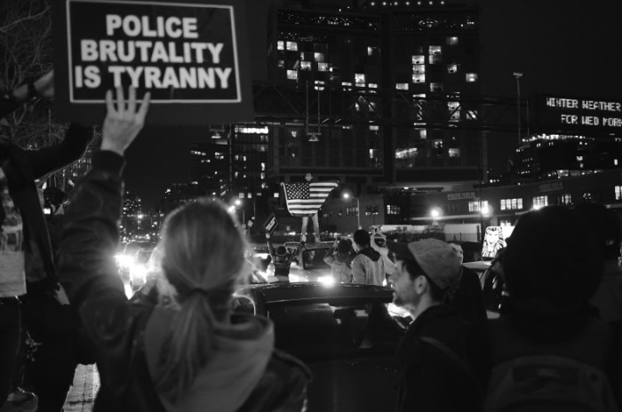 Police brutality is tyranny