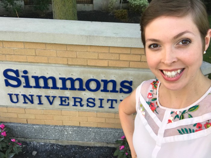 Erica Swallow at Simmons University