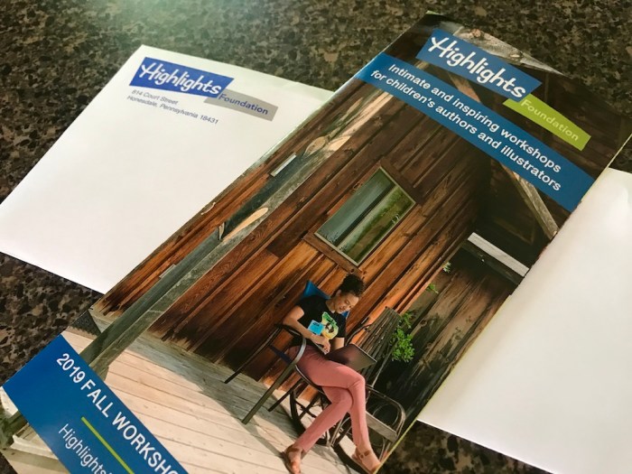 2019 Highlights Foundation Fall Workshop Catalog