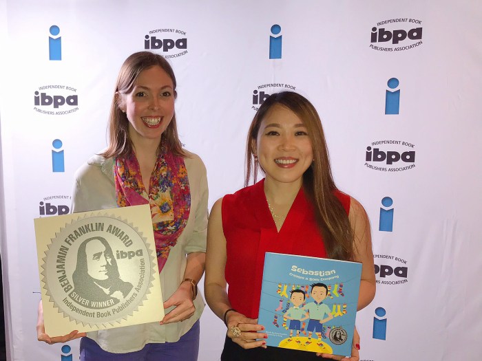 Erica-Swallow-Li-Zeng-Entrepreneur-Kid-IBPA-Benjamin-Franklin-Awards