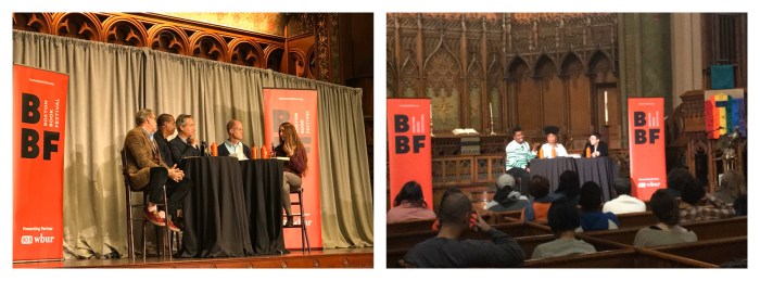 Conversations in Churches at Boston Book Festival 2019